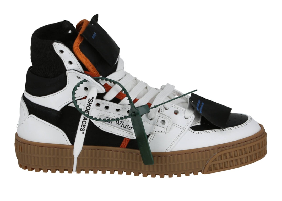 Pre-owned Off-white 3.0 Off Court High-top Sneaker White Black (women's) In White/black