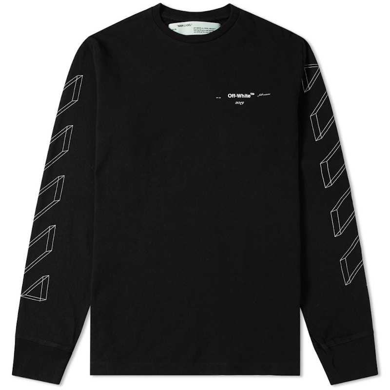 Off white black shop and white sweatshirt