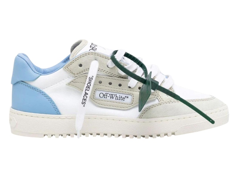 off white off court pale blue