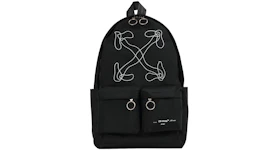 OFF-WHITE Abstract Arrows Backpack Black White