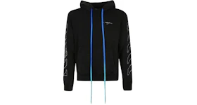 OFF-WHITE Abstract Arrows Embroidered Hoodie Black/White