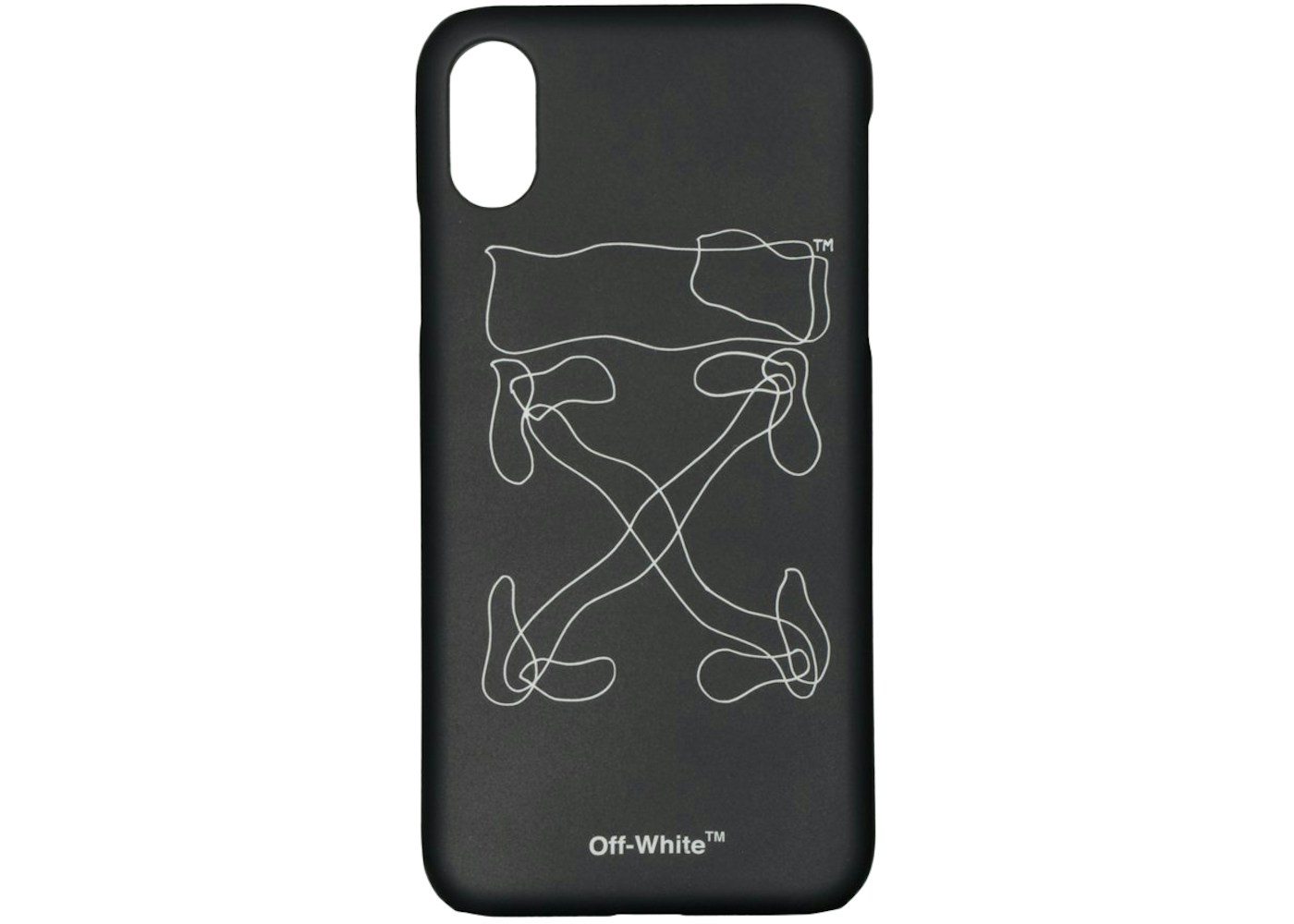 Off White Abstract Arrows Iphone X Case Black White Fw19 Off White Abstract Arrows Iphone X Case Black White Fw19