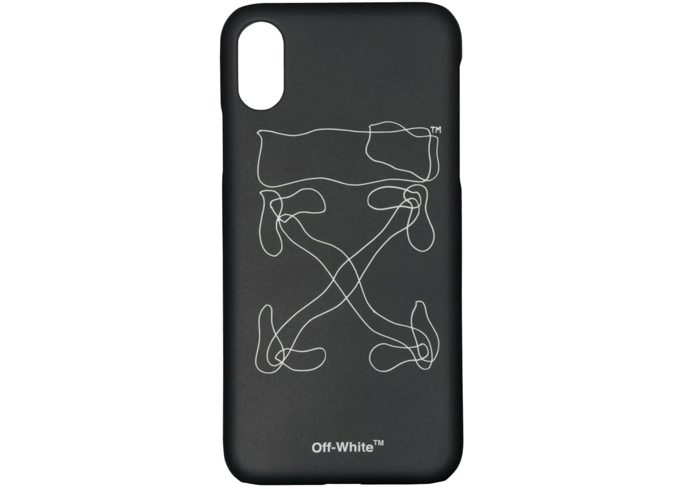 komen Gemaakt om te onthouden in stand houden OFF-WHITE Abstract Arrows iPhone XS Max Case Black/White - FW19 - US