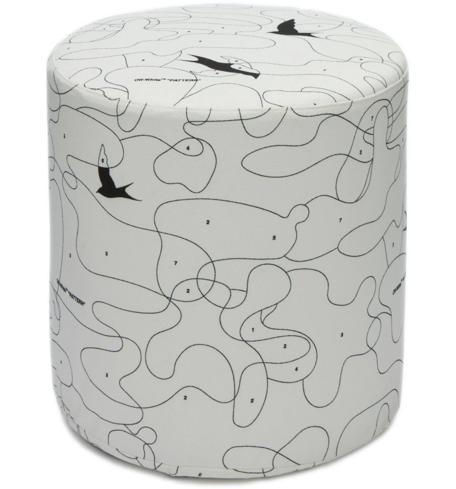 OFF-WHITE Abstract Birds Pattern Stool - US