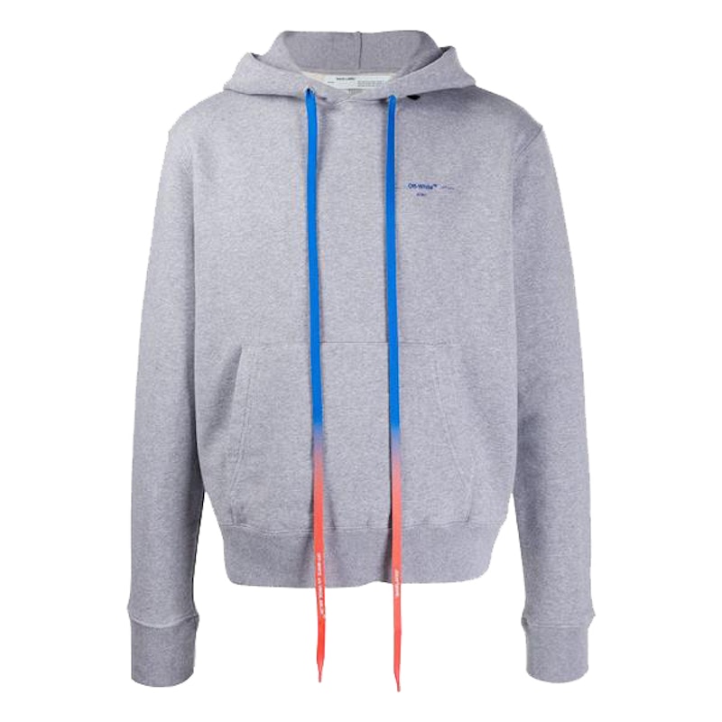 OFF-WHITE Acrylic Arrows Hoodie Grey/Blue Men's - FW19 - US