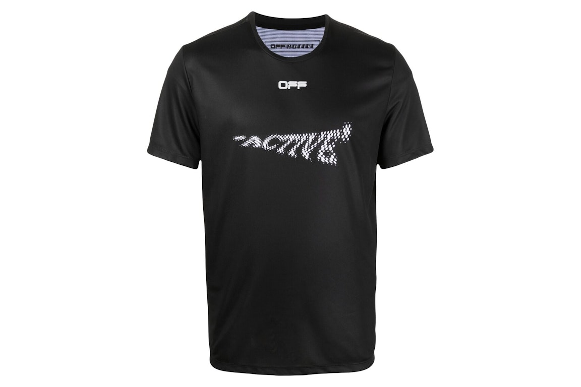Pre-owned Off-white Active Arrows S/s T-shirt Black/white