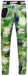 OFF-WHITE ATHL Shiny Seamless Leggings Green - FW21 - US