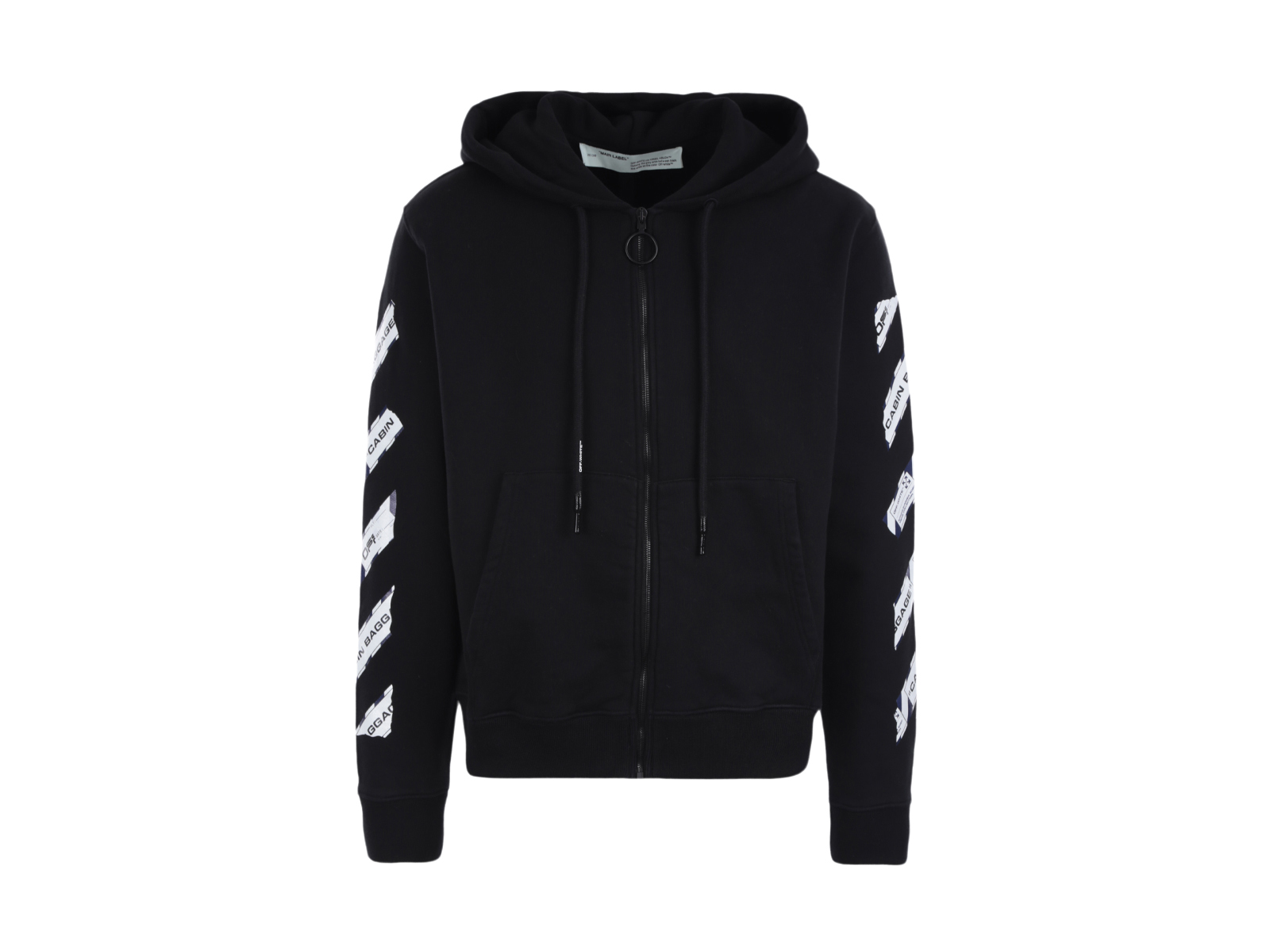 Off-white Caravaggio Arrows Zipup hoodie