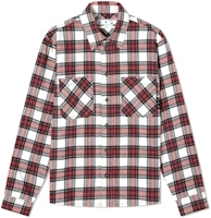 Off-White Allover Check Flannel Red -