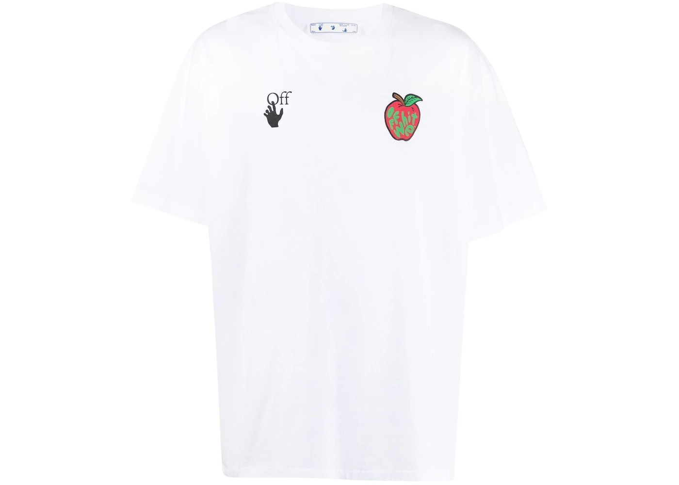 OFF-WHITE Apple Arrow T-shirt Men\'s SS21 Print US White - 