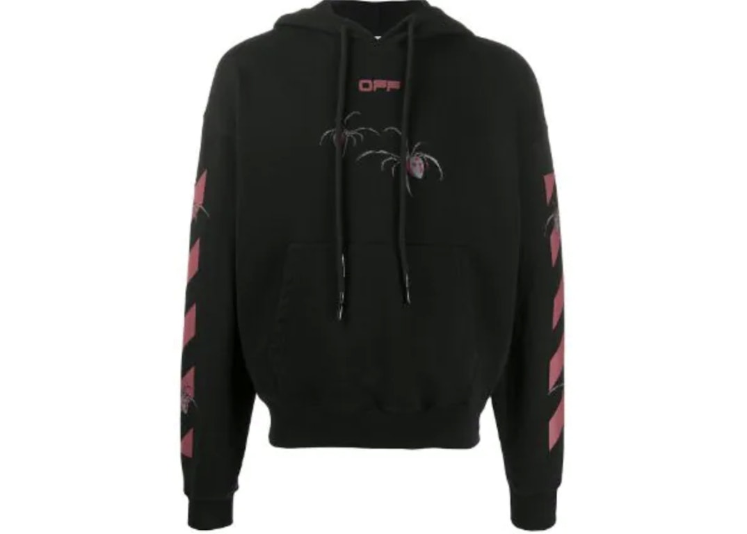 Pre-owned Off-white Arachno Oversized Hoodie Black