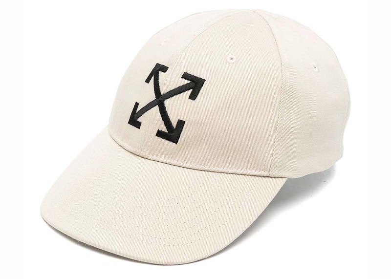 OFF-WHITE Arrow Baseball Cap Dark Sand