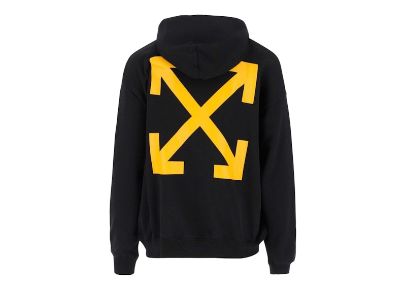 Off white hoodie deals black yellow