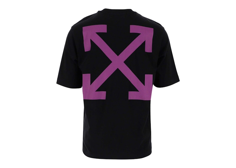 Off white store purple t shirt