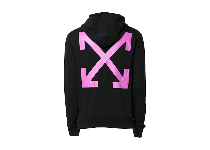 Off white hoodie black sales and purple