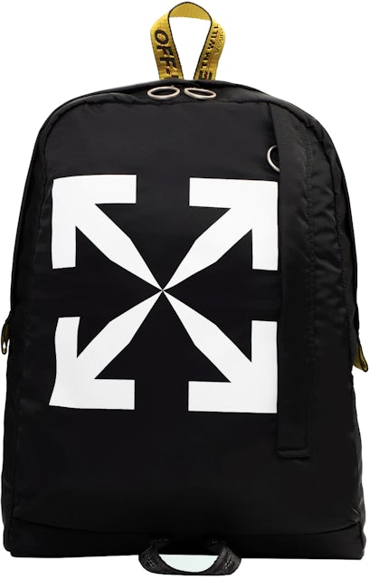 Off-White Black Nylon Backpack Off-White