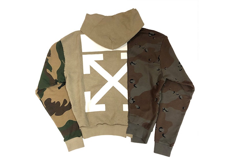 hoodie off white camo