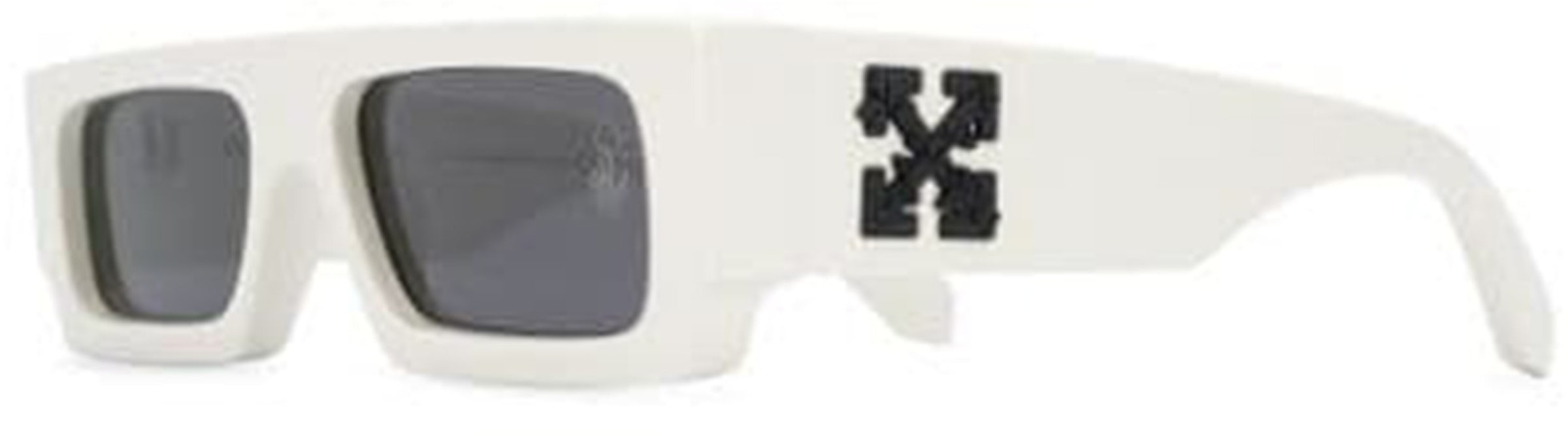OFF-WHITE Arrow Logo Sunglasses White/Black (OMRI006F20PLA0010100) Men's -  US