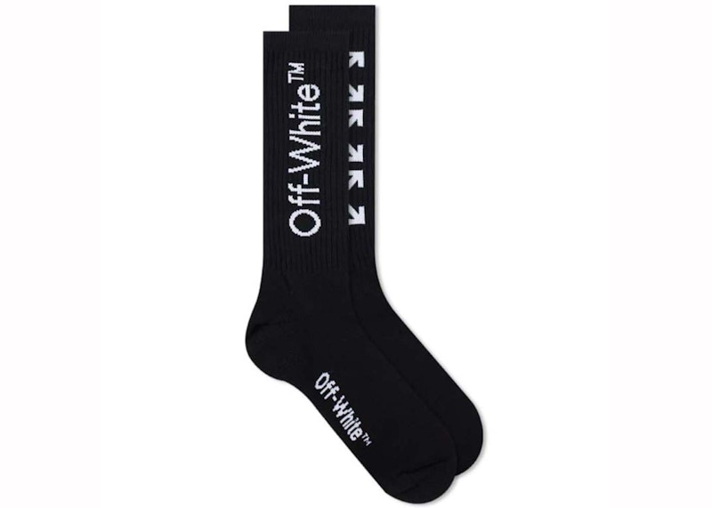 Off-White Arrow Mid Length Socks ブラック OFF-WHITE Arrow Mid Length Socks Black メンズ - JP