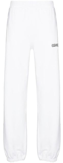 CASABLANCA- Monogram Track Pants- Woman- S - White