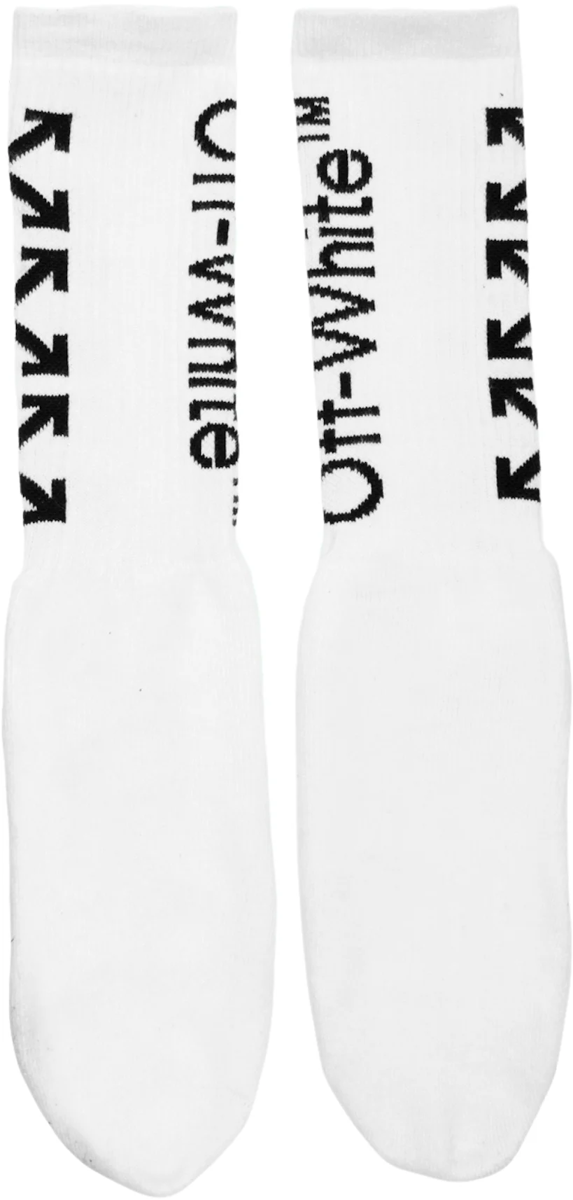 OFF-WHITE Arrow Socks (SS19) White/Black Men's - SS19 - US
