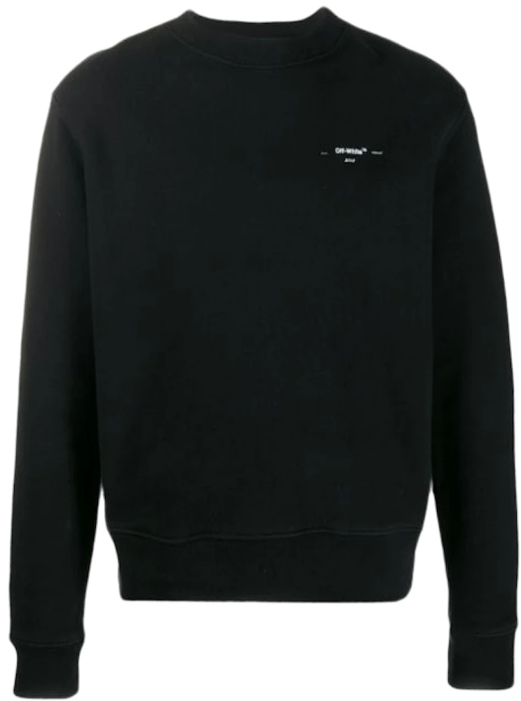 OFF-WHITE Arrow Sweatshirt Black/Black Men's - SS20 - US