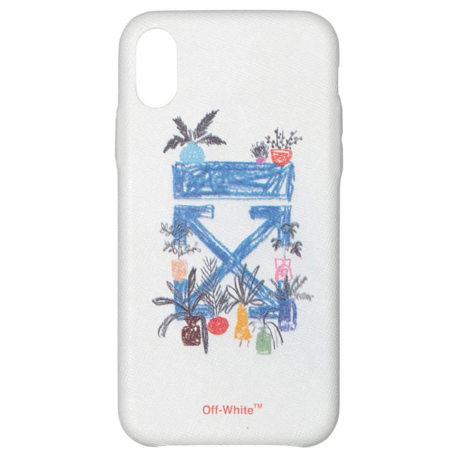 OFF-WHITE Corals Print iPhone 11 Pro Max Case Black/White - SS20 - US