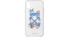 OFF-WHITE Arrow iPhone XS Max Case White/Blue