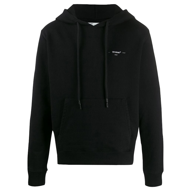 OFF-WHITE Arrows Hoodie Black/Silver Men's - SS20 - US