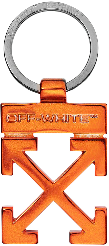 OFF-WHITE Rubber Industrial Keychain (SS19) Black/White Men's - SS19 - US