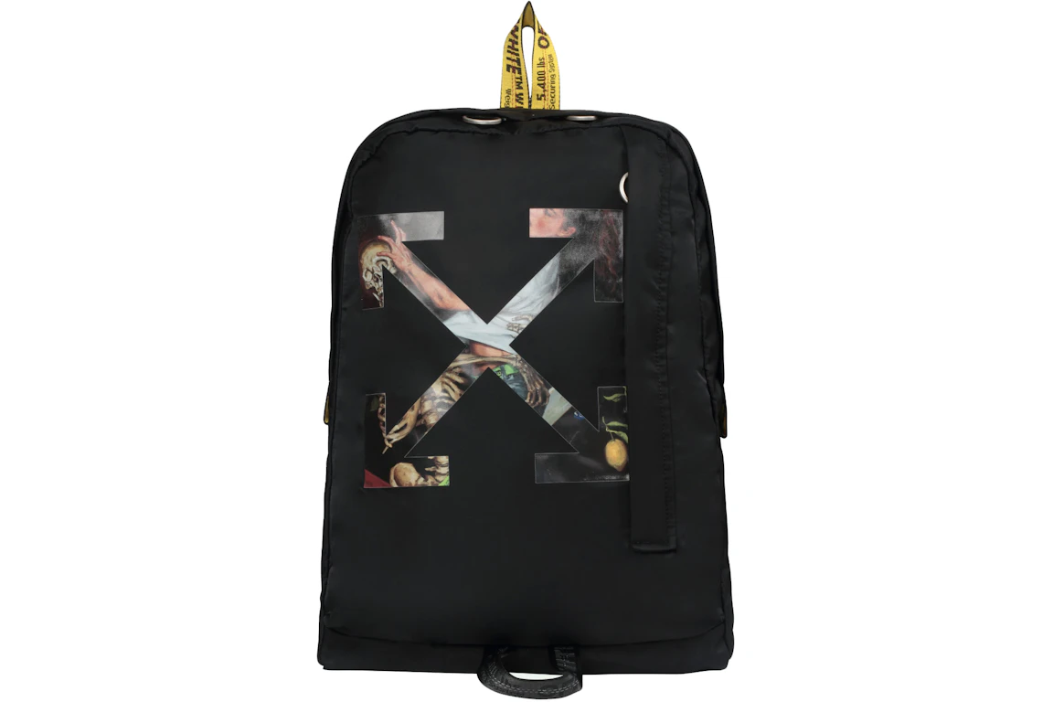 OFF-WHITE Arrows-Motif Pascal Backpack Black/Pink