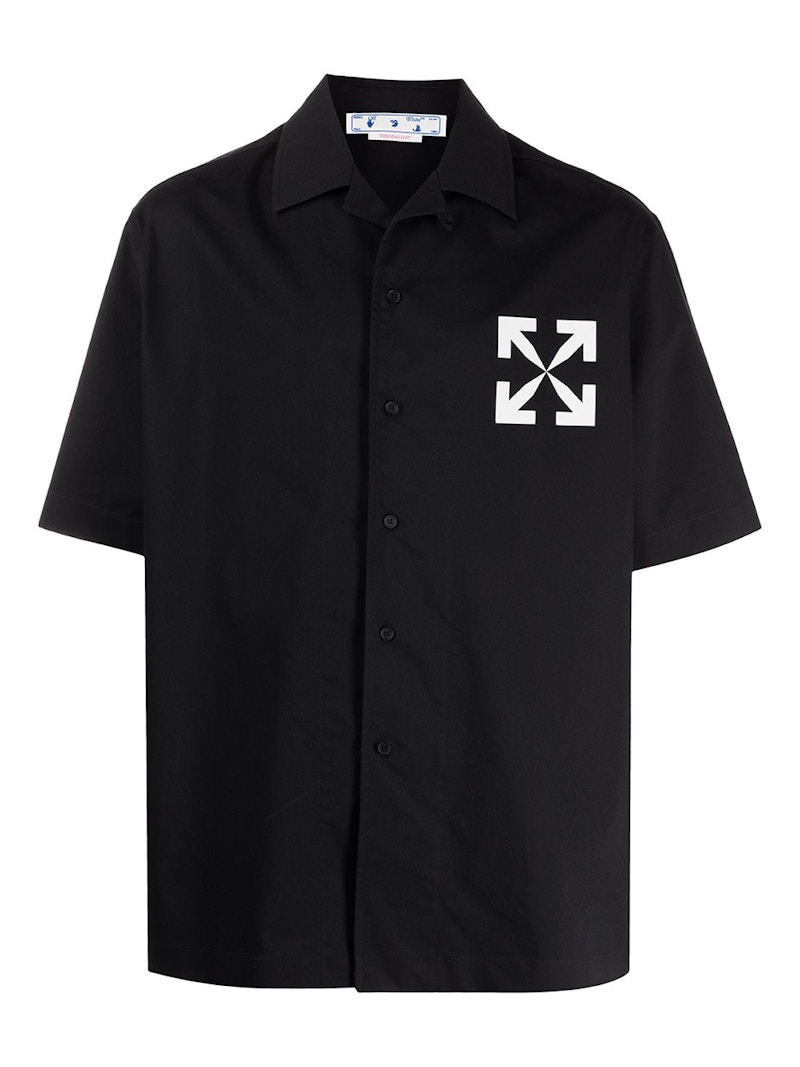 off white short sleeve shirt