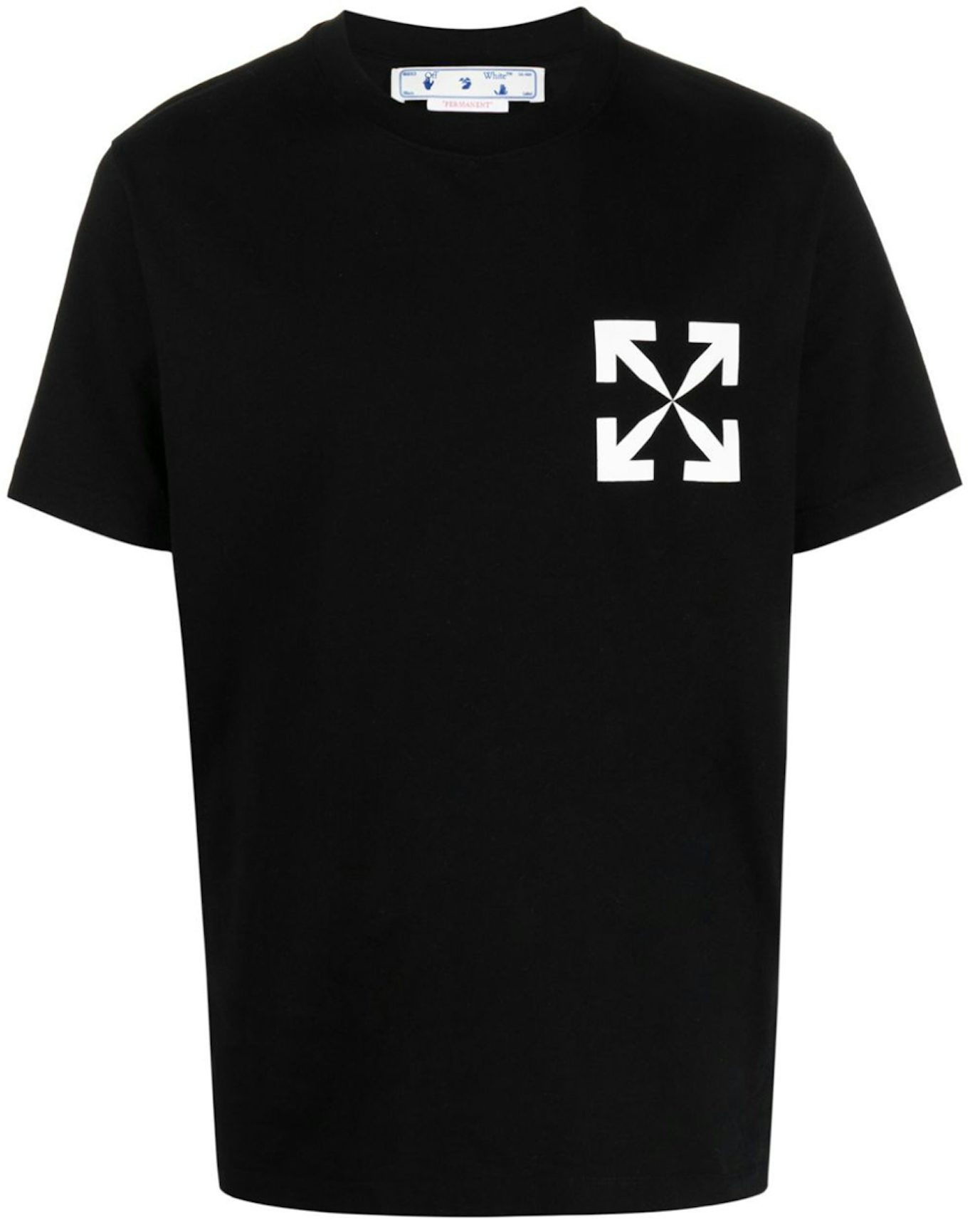 Off-White c/o Virgil Abloh Temperature Arrows T-shirt in Black for