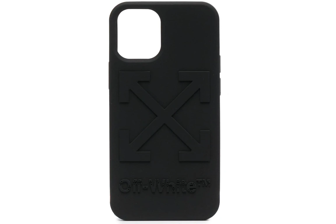Off-White Arrows Rubber iPhone 12 Mini Case Black