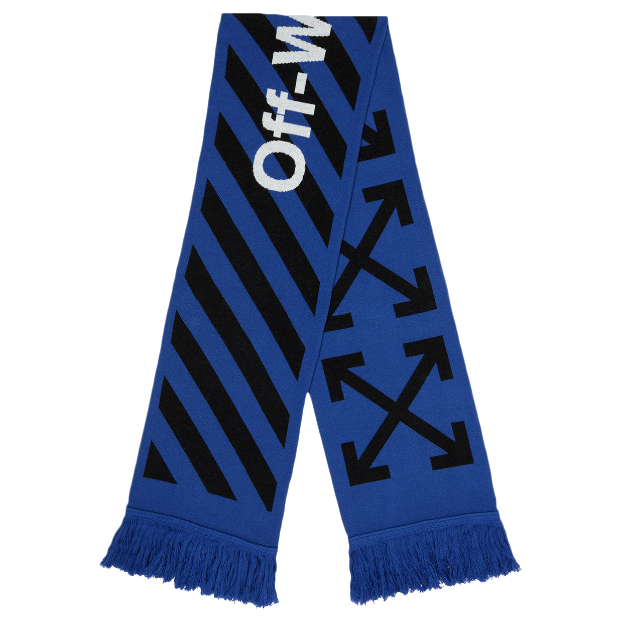 OFF-WHITE Arrows Scarf Black/Blue - SS20 - US