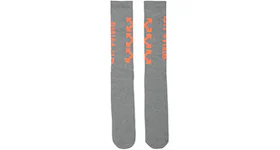 OFF-WHITE Arrows Socks (SS19) Grey/Orange