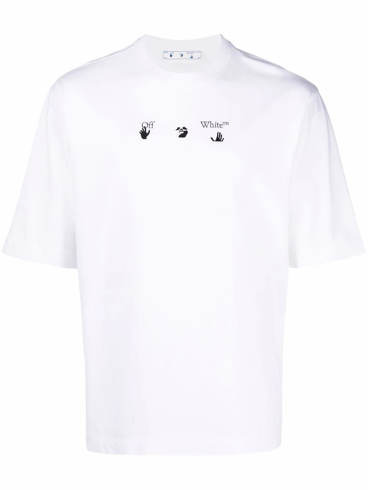 OFF-WHITE Arrows Tree Print T-Shirt White Men\'s - FW21 - US | T-Shirts