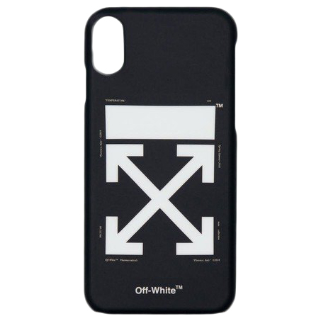 OFF-WHITE Arrows iPhone X Case Black/White - FW19