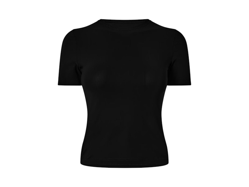 Pre-owned Off-white Offwhite Athletic Logo Band T-shirt In Black
