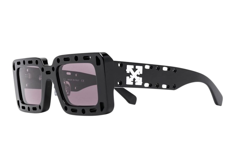 Off white black holes hot sale sunglasses