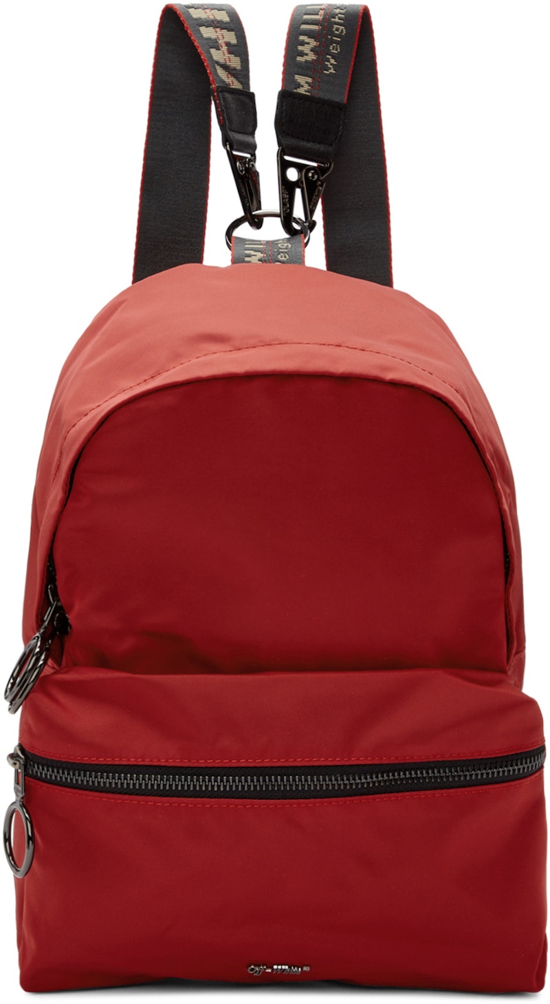 Off white backpack red sale