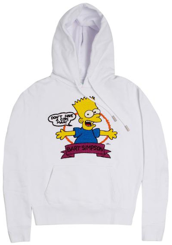 OFF-WHITE Bart Hoodie White - SS19