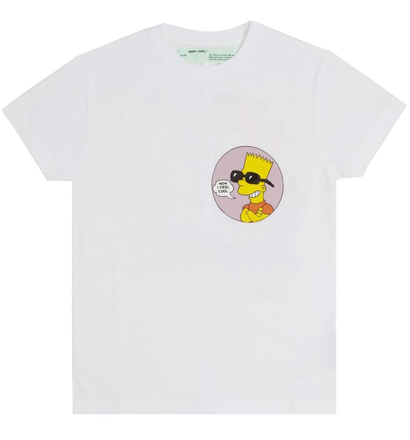OFF WHITE Bart Public Enemy T Shirt White Men s SS19 US