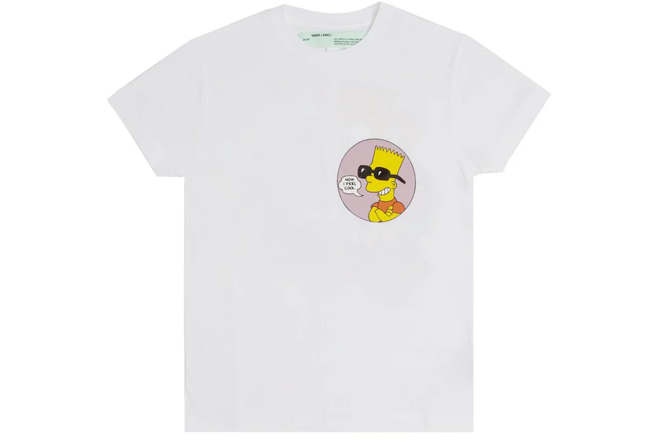OFF WHITE Bart Public Enemy T Shirt White Men s SS19 US