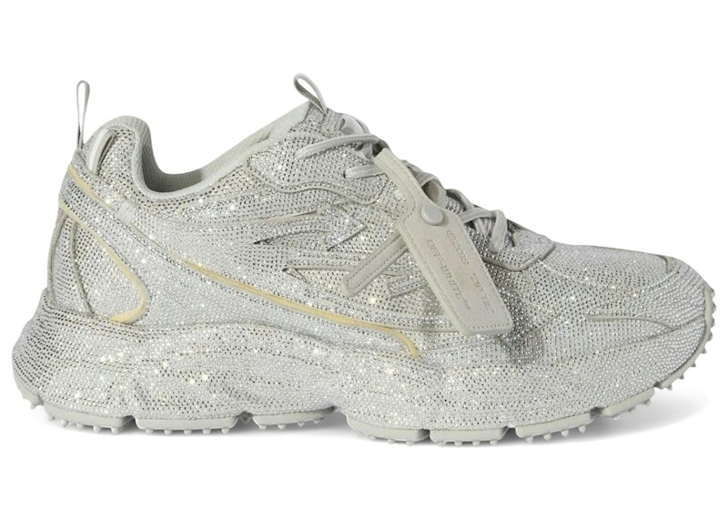 OFF- Be Right Back Glittered Zilver