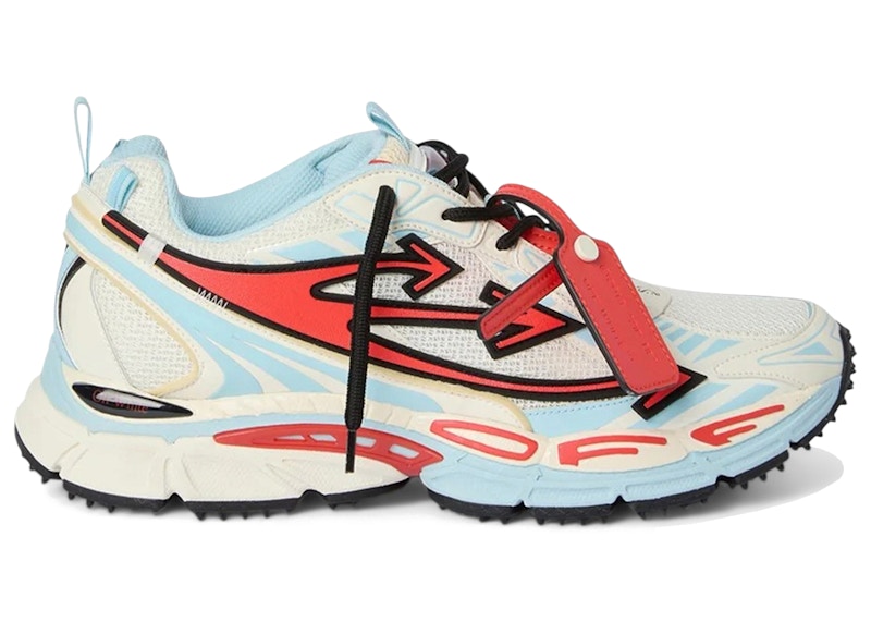 OFF-WHITE Be Right Back Powder Blue Coral Red
