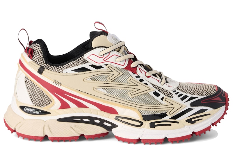 OFF-WHITE Be Right Back Sand Red