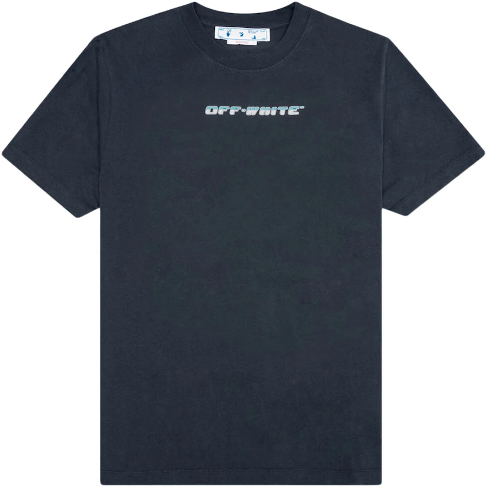 OFF-WHITE Between Arrow Oversized SS T-shirt Outerspace/White Men's ...