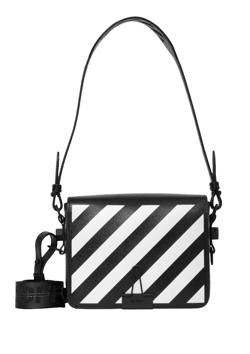 Off white black online mini diag binder clip