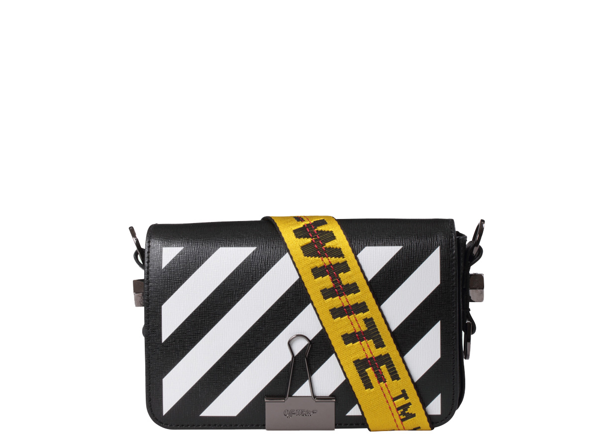 MINI BINDER CLIP BAG in black | Off-White™ Official PN